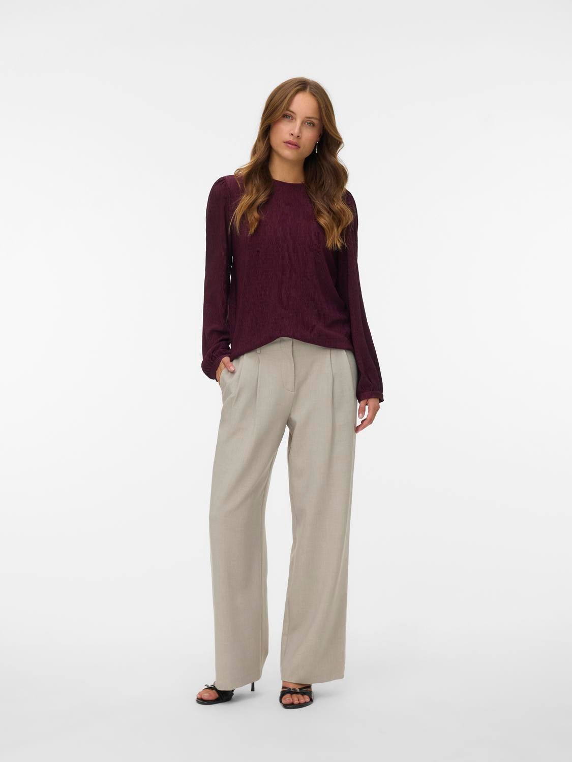 VMCLARA Top - Winetasting - VERO MODA & VILA Bergvik